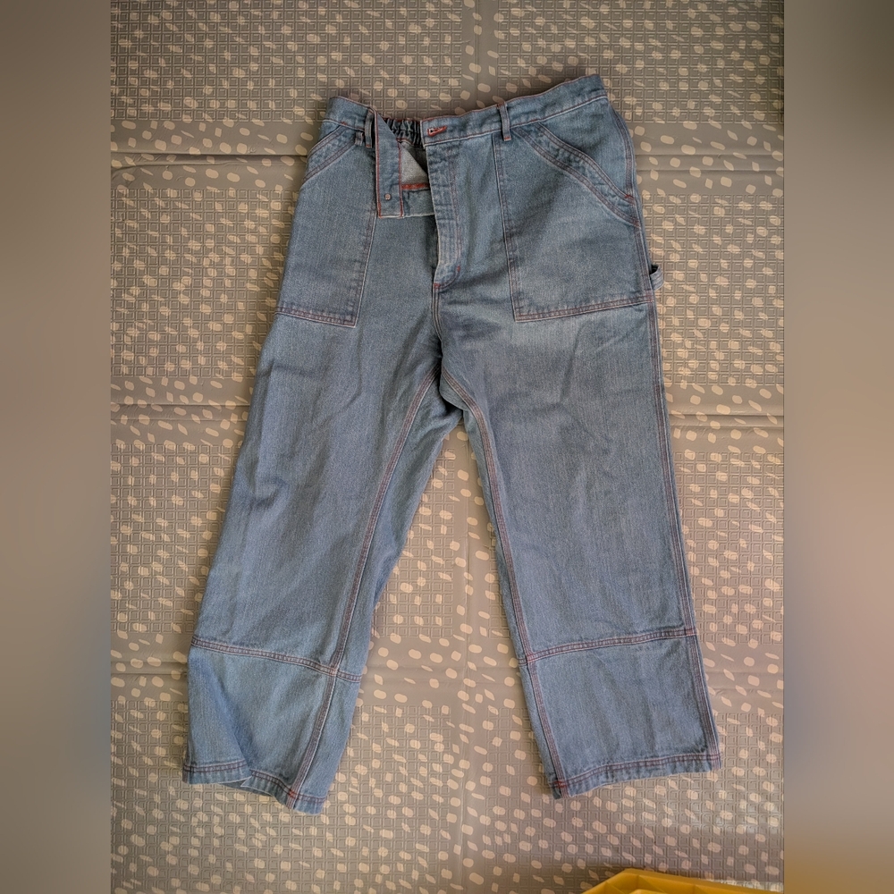 Big Bud Press Light Wash Carpenter Jeans XL